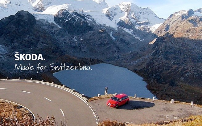 «Made for Switzerland»-Kampagne von Škoda greift Schweizer Klischees auf