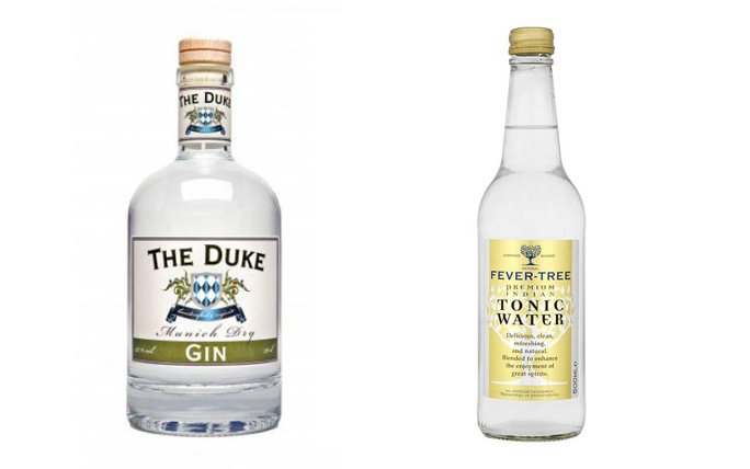 The Duke Munich Dry Gin & Fever Tree Indian Tonic Water  
