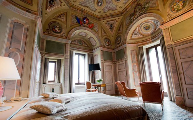 Romantik Hotel Schweiz: Suite im Castello Seeschloss