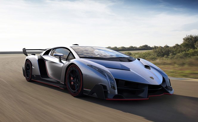 Der Lamborghini Veneo, Bugatti, Veyron und Koenigsegg Agera gehören zu den teuersten Autos der Welt