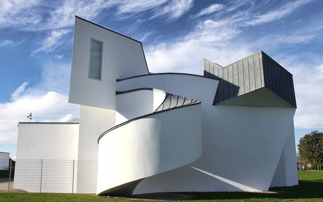 Das Vitra Design Museum in Weil am Rhein. 