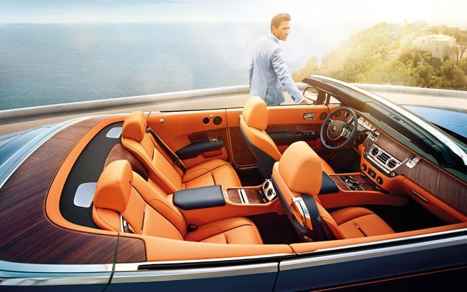 Rolls Royce Dawn vor Traumkulisse: Die neue Luxuslimousine wird auf dem Genfer Autosalon 2016 vorgestellt
