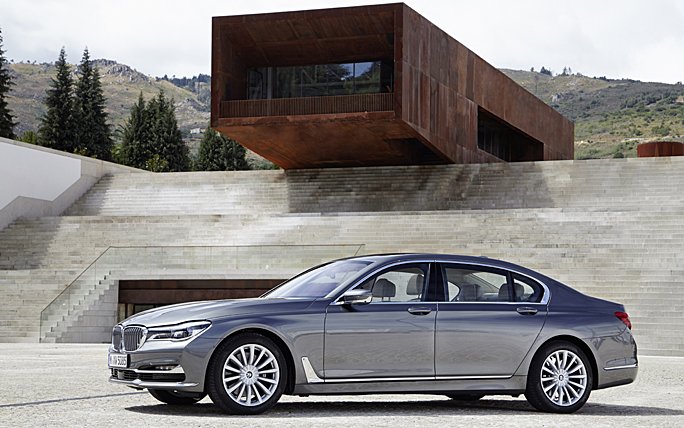 Elegante, dynamische Erscheinung: BMW 7er