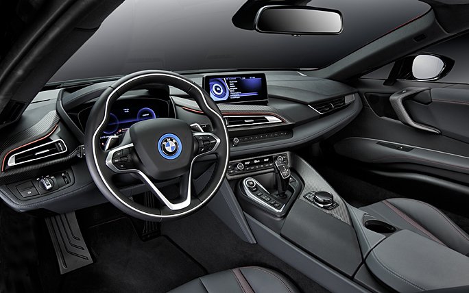 Innenausstattung BMW i8 Protonic Red