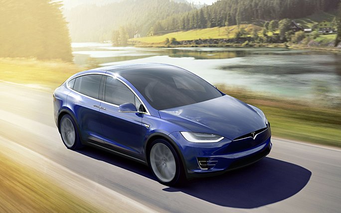 Emissionsfrei unterwegs: Tesla Model X