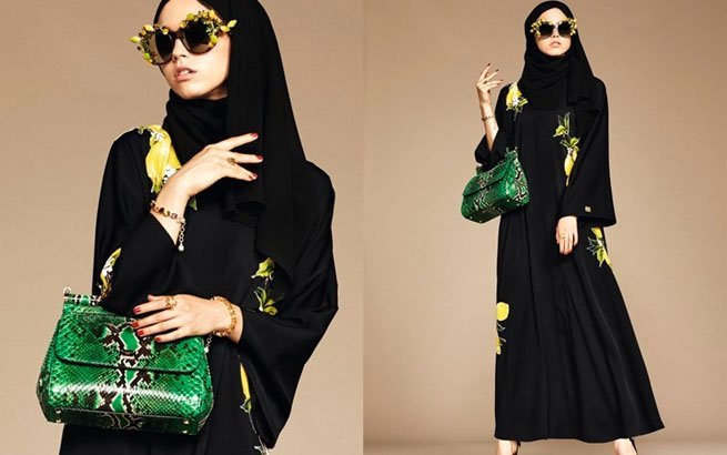 Dolce & Gabbana hat mit einer islamischen Hidschab- und Abaya-Kollektion debütiert.