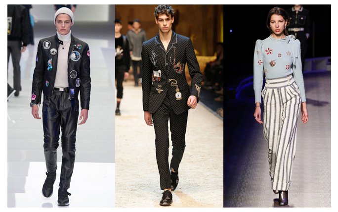 Herbstmode Trend: Patches