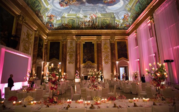 Malerisch: Hochzeit im Palais Liechtenstein, Wien