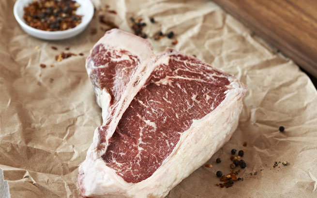 Feinstes Steak: Dry Aged Beef