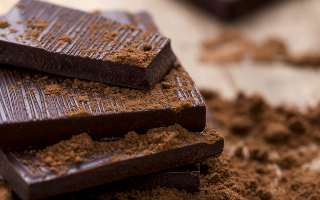 Zartbitterschokolade: süsse und gesunde Verführung
