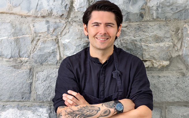 Nenad Mlinarevic wurde von Gault Millau zum «Koch des Jahres» 2016 ausgezeichnet