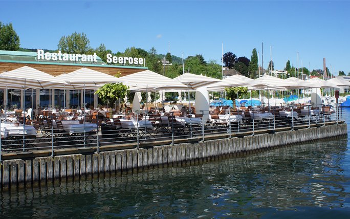 Restaurant auf dem Wasser: Seerose