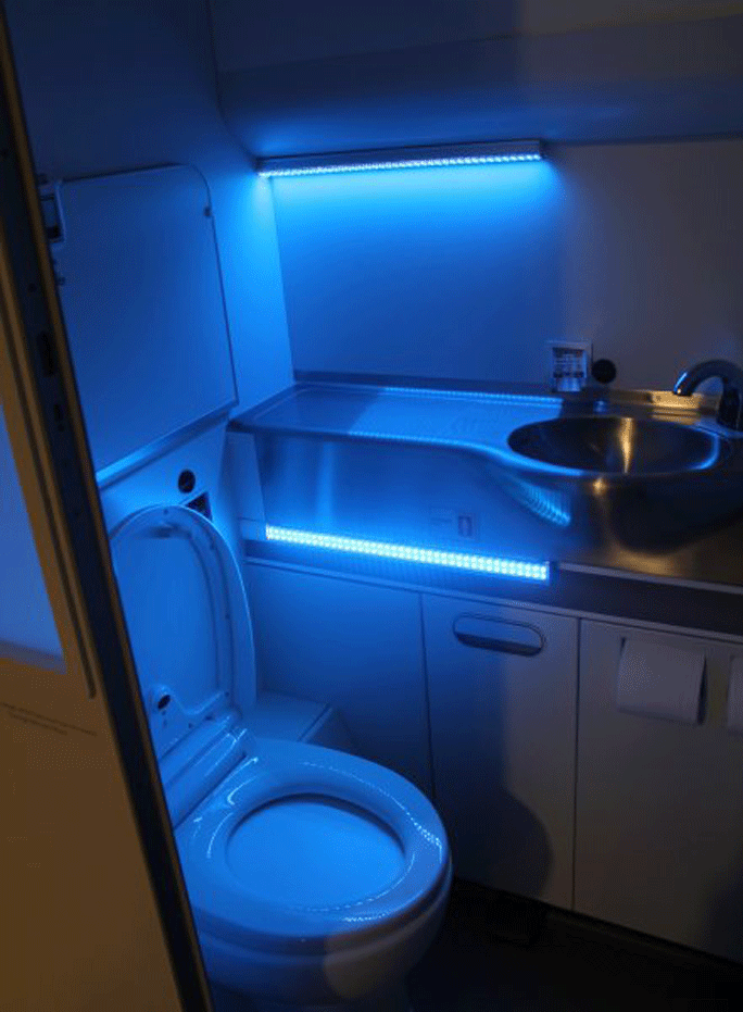 Boeing: desinfizierendes UV-Licht