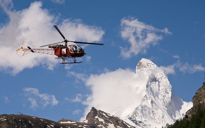 Helikopterflug: Die Schweiz von oben entdecken