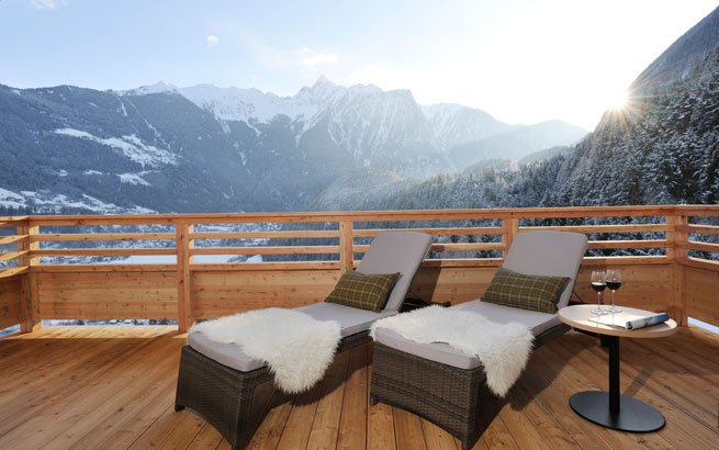 Gewinnen Sie Kurzferien im Hotel Ritzlerhof - aussergewöhnliche Natur und exklusive Suiten laden zum Entspannen ein
