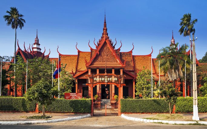 Das Nationalmuseum von Kambodscha