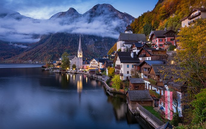 Märchenhafte Orte: Hallstatt in Österreich