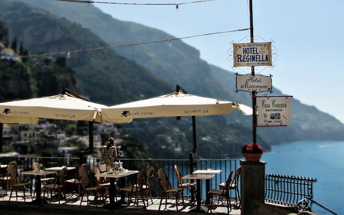 Im Schatten des Vulkans bei Positano