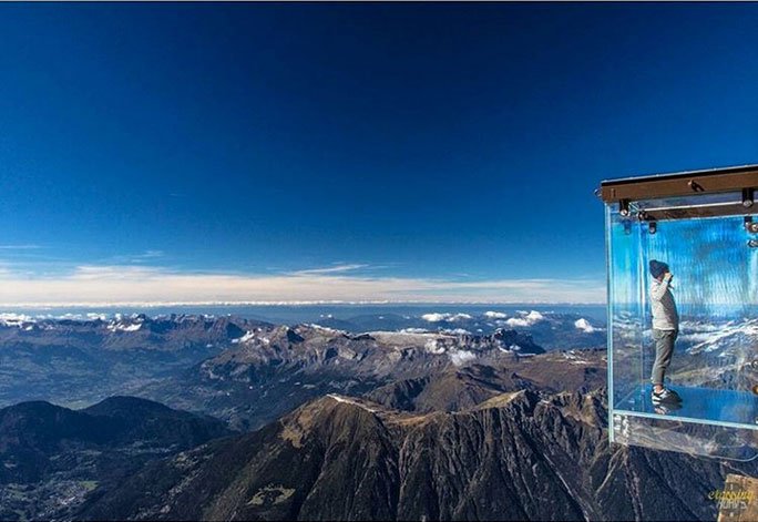 Skywalk – Chamonix-Mont-Blanc, Frankreich