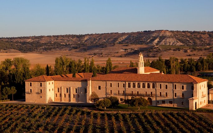 Aussergewöhnliches Hotel: Abtei in  Weinbergen (Spanien)