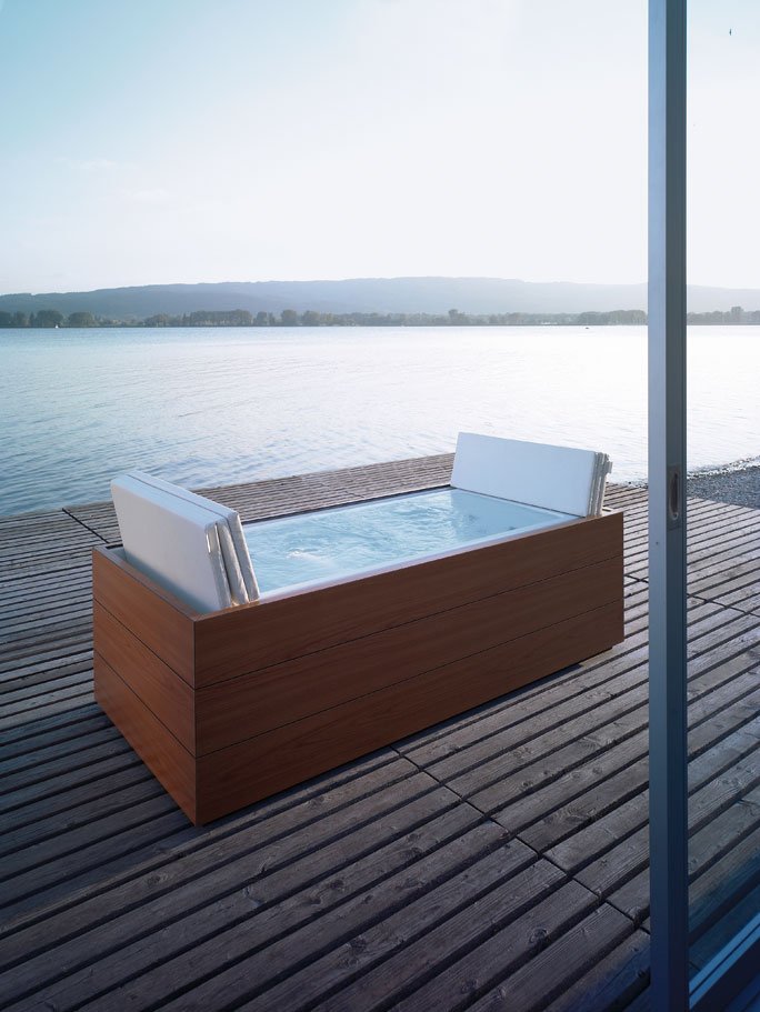 Whirlpool-Badewanne für Indoor und Outdoor