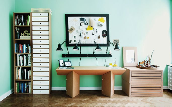 Büromöbel aus Karton von Stange Design