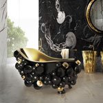 Luxus Badezimmer: 10 inspirative Ideen für ein Bad in Gold