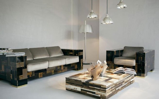 Upcycling Designer-Möbel: Sofa und Tisch von Piet Hein Eek 