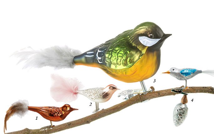 Vögel: Ausgewählte Dekostücke